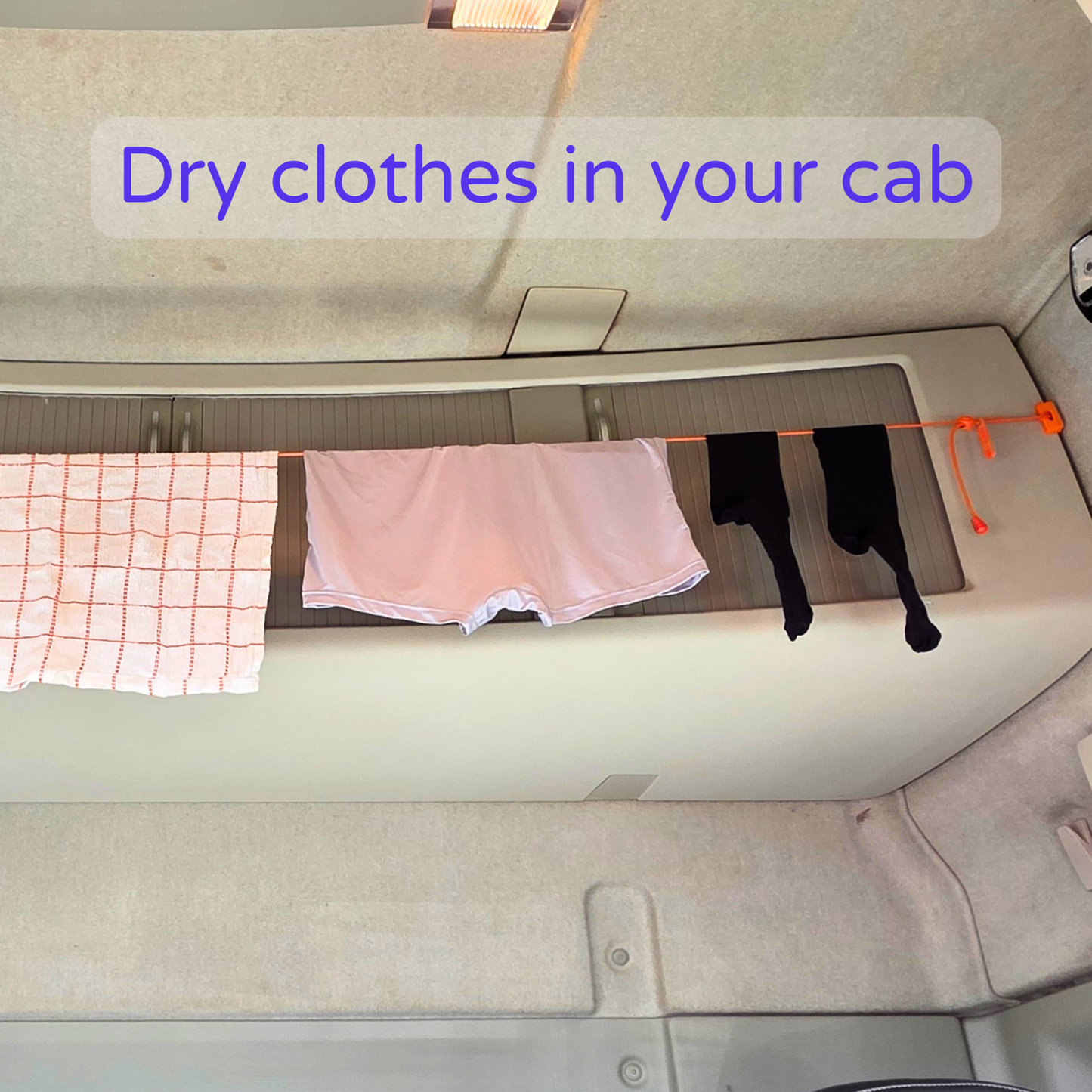 WonderLine™ – The Original Cab Drying Line